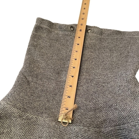 Roots Canada Cowl Neck-Grey Heathered Pullover Long Sleeve Top - Size Small - Picture 6 of 11